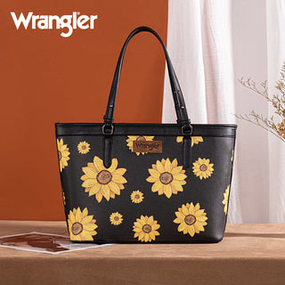 Wrangler Sunflower Print Tote Bag