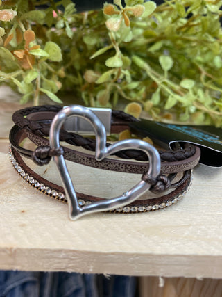 Heart & Soul Wrap Bracelet