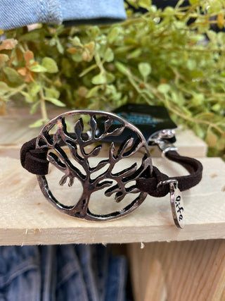 Tree of Life Leather Bracelet