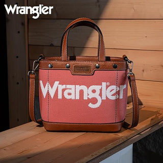 Wrangler Canvas Mini Top Handle Tote/Crossbody