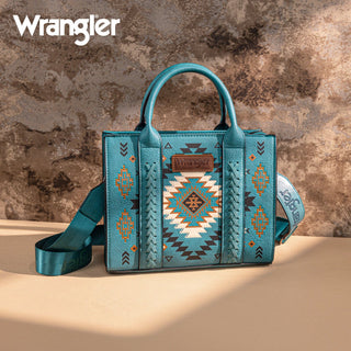 Wrangler Aztec Crossbody and Card Holder Set