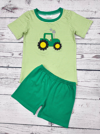Lil’ Farmer Shorts Set