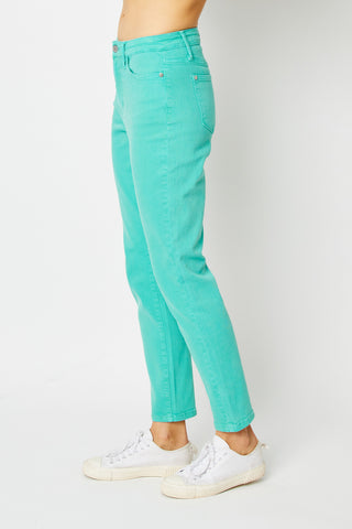 Judy Blue High Waist Turquoise Jeans 88689