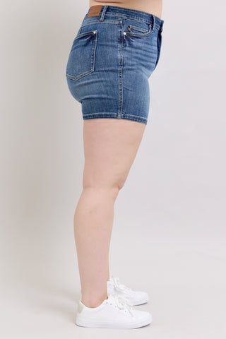 Judy Blue Tummy Control Jean Shorts 150334