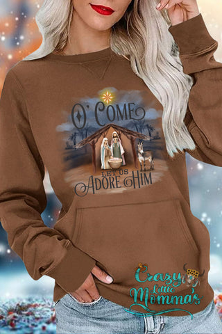 Adore Him Pocket Sweatshirt