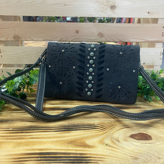 American Bling Midnight Lace Clutch