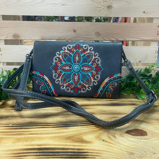 American Bling Midnight Mandala Clutch