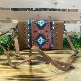 American Bling Saddle Blanket Clutch