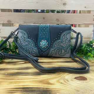 American Bling Stormy Sky Clutch