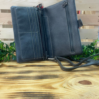 American Bling Stormy Sky Clutch