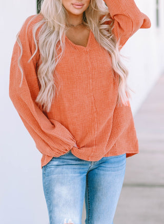 Autumn Breeze Boho Top