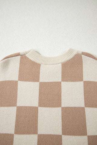 Backroad Checkerboard Sweater