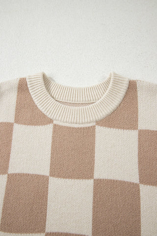 Backroad Checkerboard Sweater