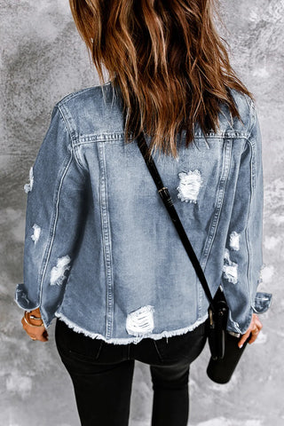 Backroad Distressed Denim Jacket