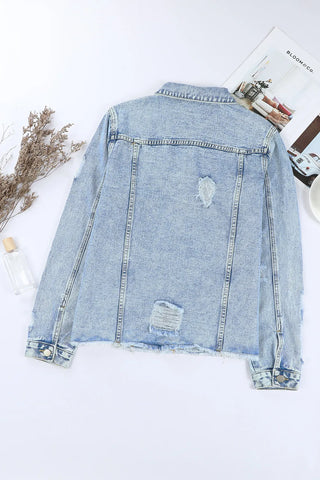 Backroad Distressed Denim Jacket