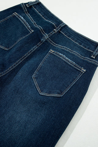 Pocket of the Backroad Rebel Wide Leg Jeans