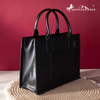 Whipstitch Concealed Carry Tote With Matching Bi-Fold Wallet
