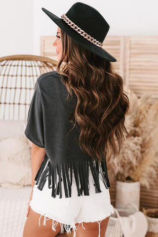 Southern Style Crop Top Back