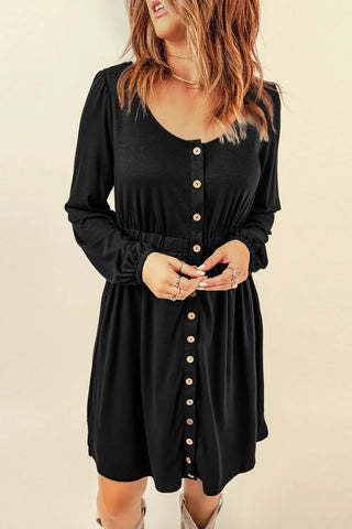 Blackbird Button Dress