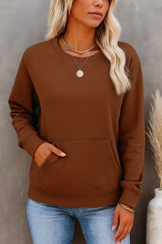 Canyon Clay Comfort Pocket Sweatshirt