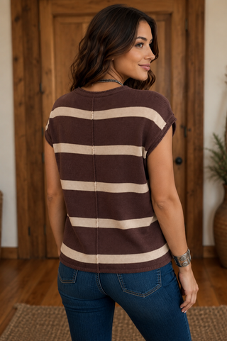 Saddle Stripe Sweater