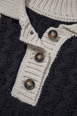 Cabin Creek Colorblock Henley