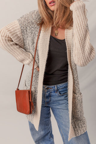 Cabin Mornings Marled Knit Cardigan