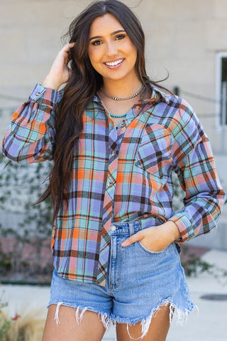 Campfire Canyon Plaid Flannel