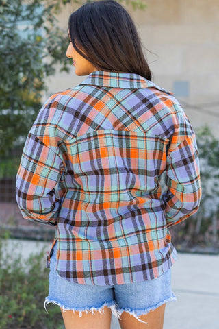 Campfire Canyon Plaid Flannel