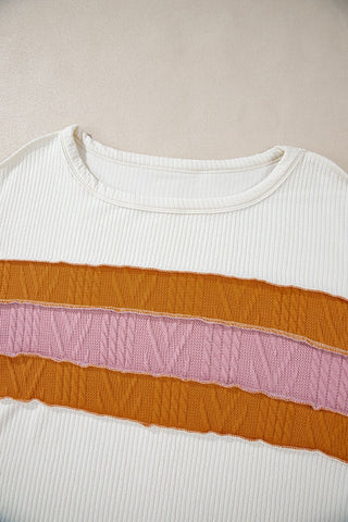 Canyon Sunset Stripe Sweater