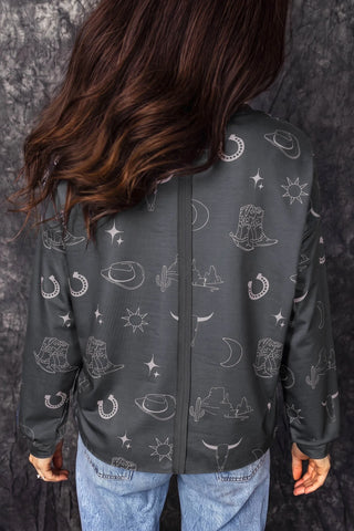Celestial Trails Lace Top