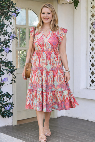 Colorburst Saddle Dress