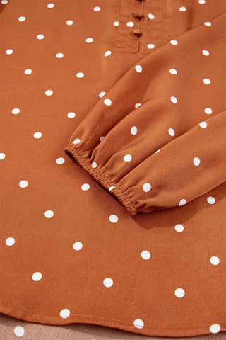Copper Dot Blouse