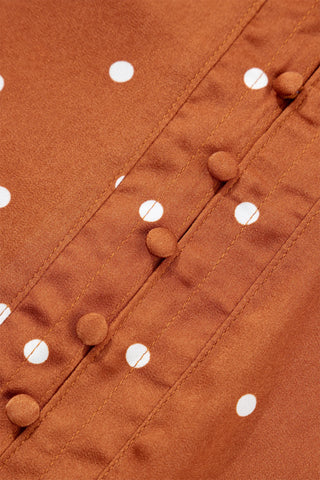 Copper Dot Blouse