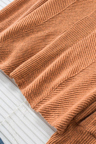 Copper Ridge Ribbed Long Sleeve