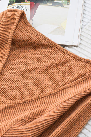 Copper Ridge Ribbed Long Sleeve