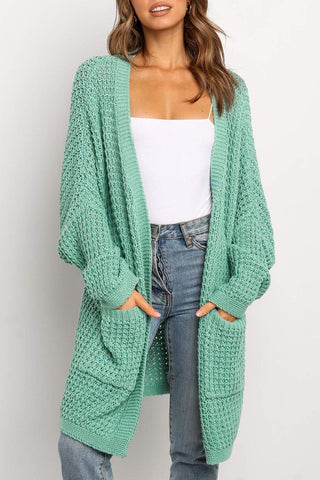 Countryside Cozy Waffle Cardigan