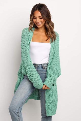 Countryside Cozy Waffle Cardigan