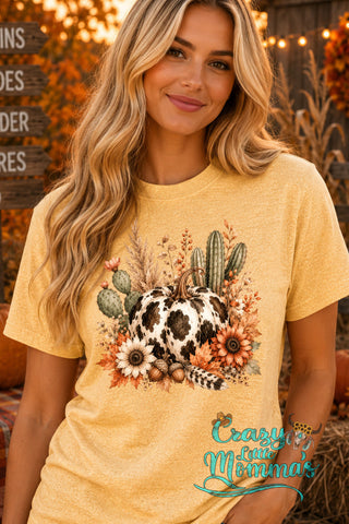 Cow Pumpkin Tee