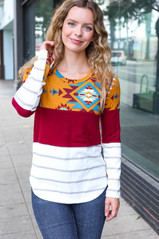 An up close look at the Cowgirl Canyon Long Sleeve