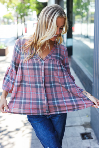 A Styled look at the Cowgirl Classic Plaid Blouse