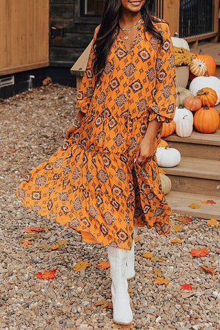 Desert Glow Bohemian Maxi