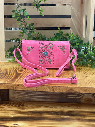 Desert Rose Studded Crossbody