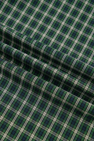 Evergreen Plaid Maxi Dress