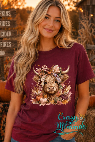 Fall Highland Tee
