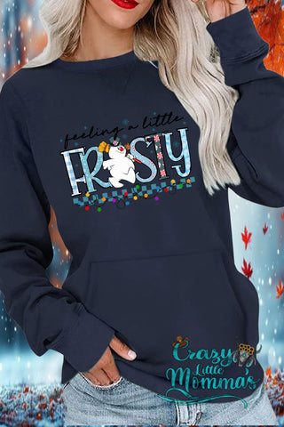Feeling Frosty Pocket Sweatshirt