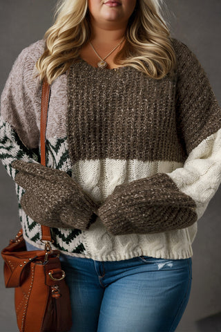 Fireside Patchwork Sweater
