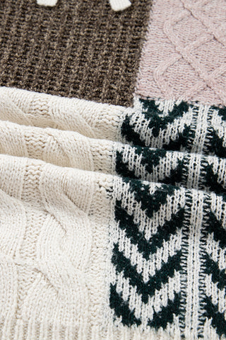 Fireside Patchwork Sweater