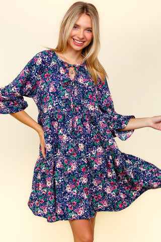 A Stylized Look at the Floral Bliss Babydoll Dress