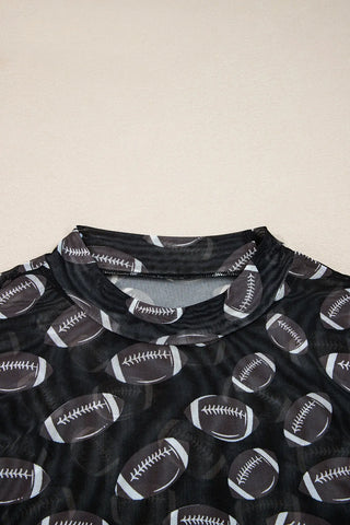 Friday Night Football Mesh Top